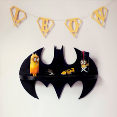 Batman Bedroom Floating Organizer Shelve - waseeh.com