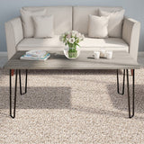 Revoli Living Lounge Center Side Hairpin Side Table - waseeh.com