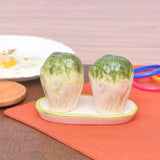 Vintage Vegetable Salt and Pepper Set - waseeh.com