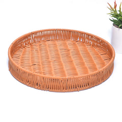 Nostalgic Braided Basket (Round) - waseeh.com