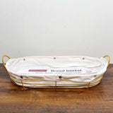 Alluring Goldish Bread Kitchen Basket - waseeh.com