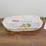 Alluring Goldish Bread Kitchen Basket - waseeh.com