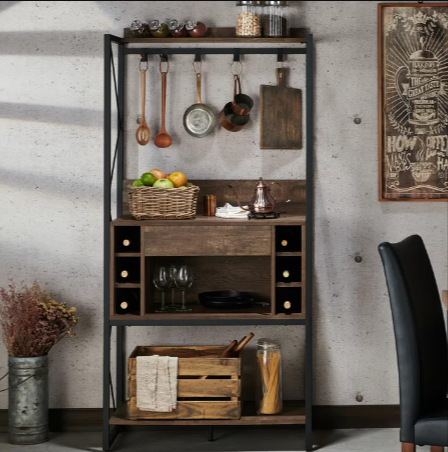 Durrett Kitchen Organizer Shelve Baker&