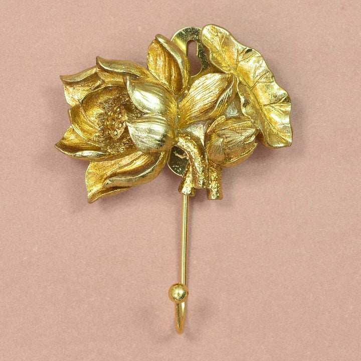 Goldy Flower Wall Hook - waseeh.com
