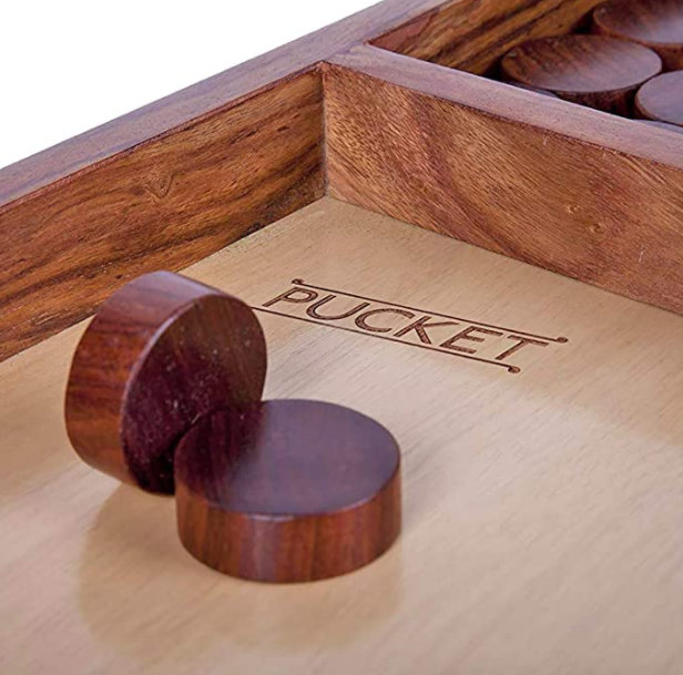 Wooden Pucket Game - waseeh.com
