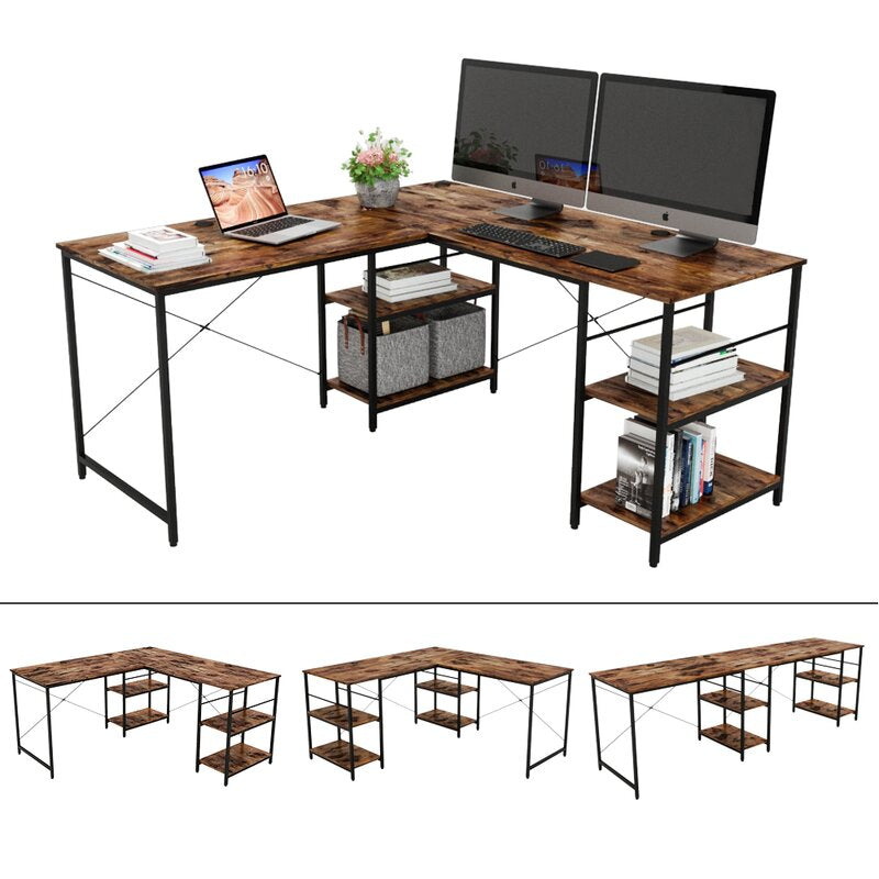 Proper Job Home Office Workstation Writing Organizer Desk Table - waseeh.com