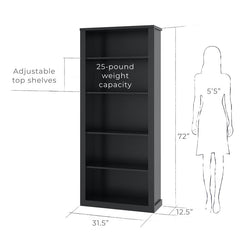 Grocee Lib Living Lounge Organizer Bookcase Rack - waseeh.com