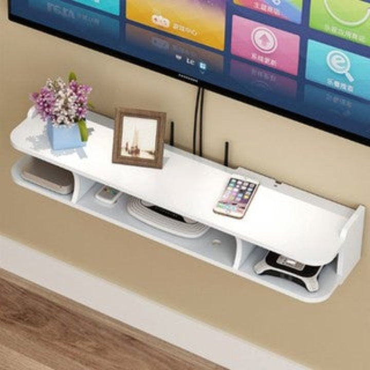 Floating Wifi Lounge Living Room Organizer Shelve - waseeh.com