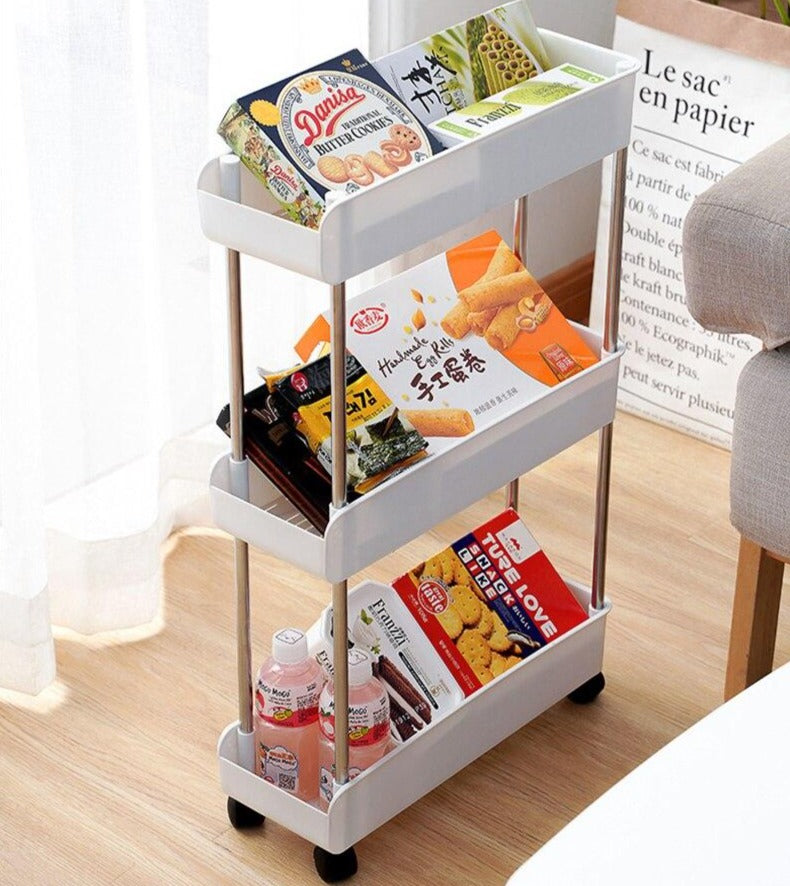 The Pram Kitchen Organizer Cart Trolley - waseeh.com