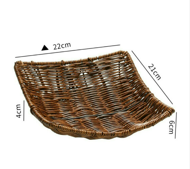 Braided Woven Kitchen Basket - waseeh.com