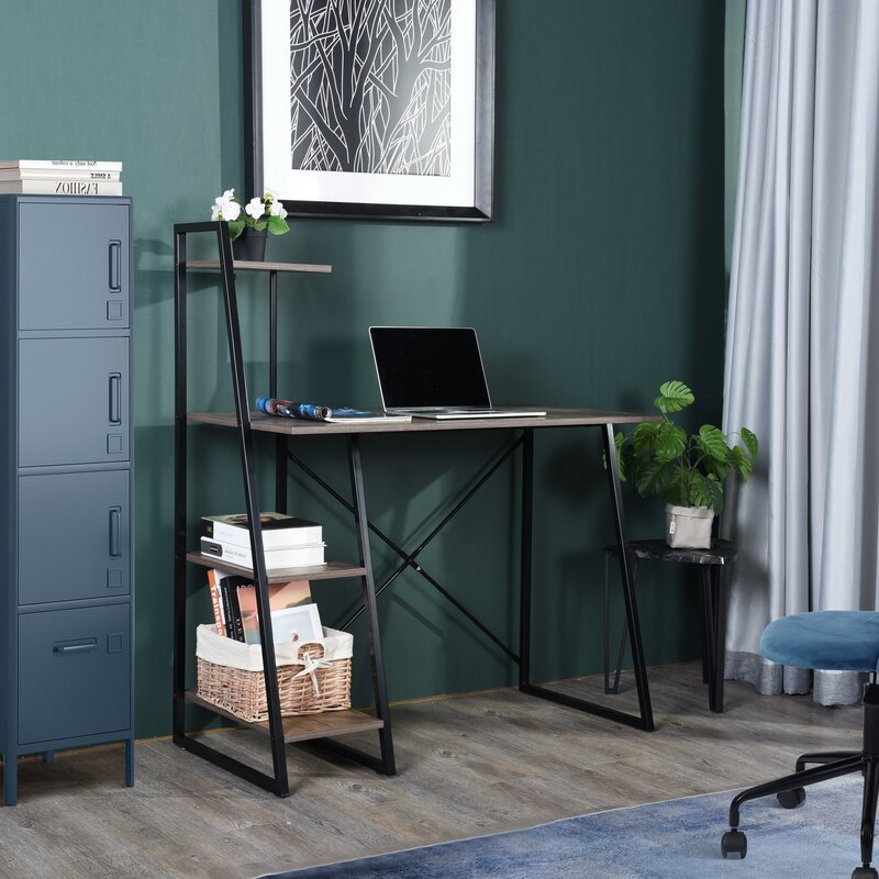 Beckler Top Home Office Workstation Writing Organizer Desk Table - waseeh.com