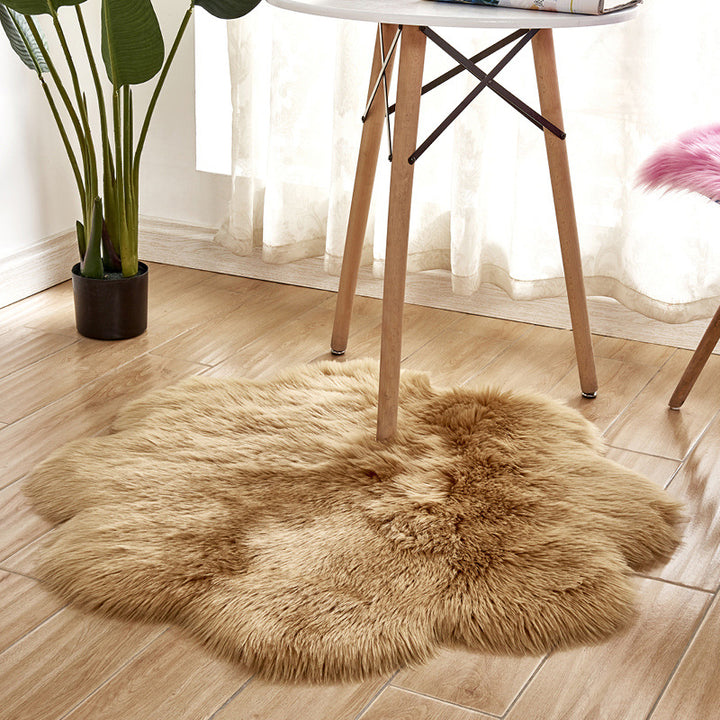 Flower Furry Rugs (2 x 2&