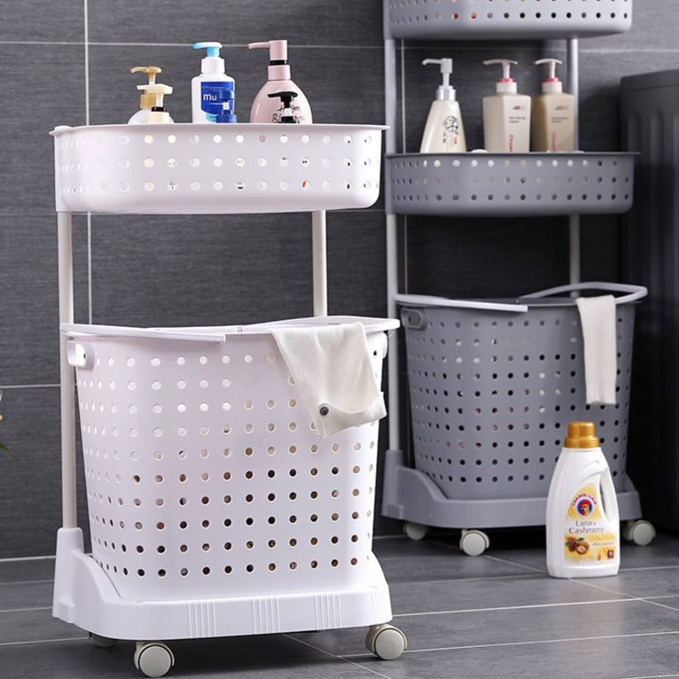 The Laundry Rolling Cart Trolley - waseeh.com