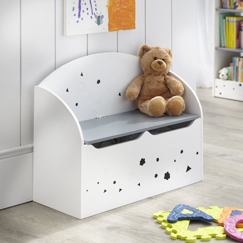 Toy Storage Bench Storage Rack – - Main Image