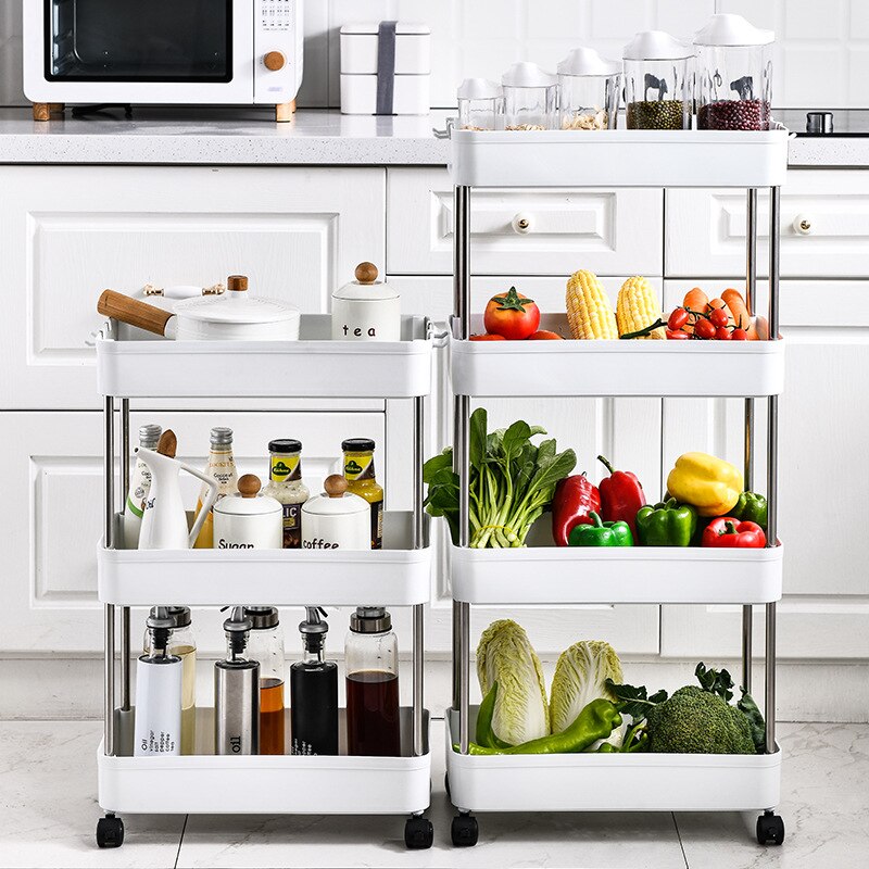 The Pram Kitchen Organizer Cart Trolley - waseeh.com