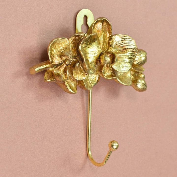 Goldy Flower Wall Hook - waseeh.com