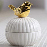 Souvenir Storage Jewelry Jar (White) - waseeh.com
