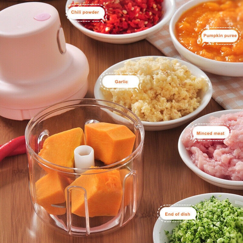 Mini Electric Garlic Cutter - waseeh.com