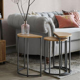 Ohara Living lounge Drawing Room Nesting Tables - waseeh.com