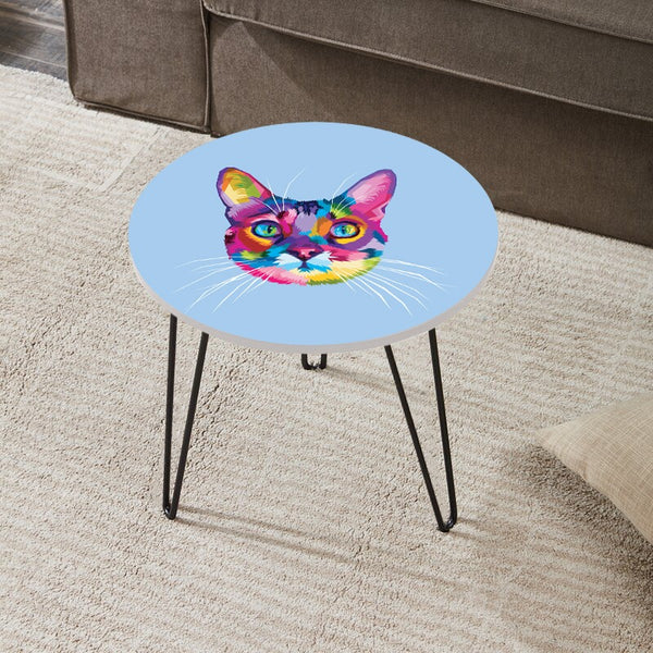 Maizy Cat Living Lounge Center Side Hairpin Table - waseeh.com