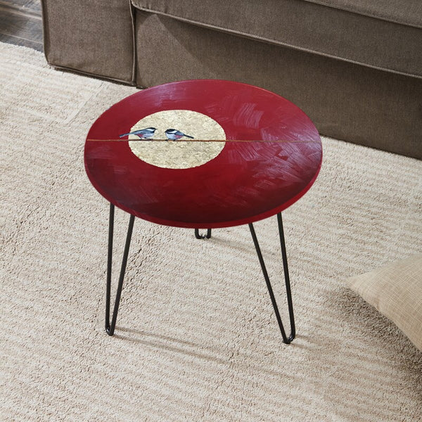 Night Herons Living Lounge Center Side Hairpin Table - waseeh.com