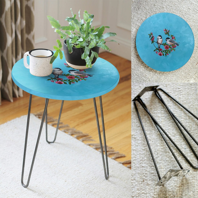 Swallows Spring Living Lounge Center Side Hairpin Table - waseeh.com
