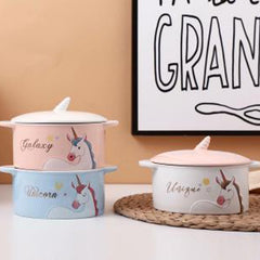 Unicorn Ceramic Bowl - waseeh.com