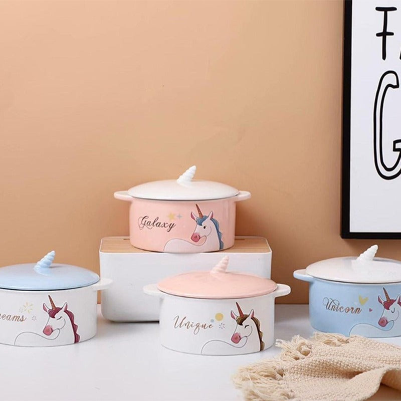 Unicorn Ceramic Bowl - waseeh.com