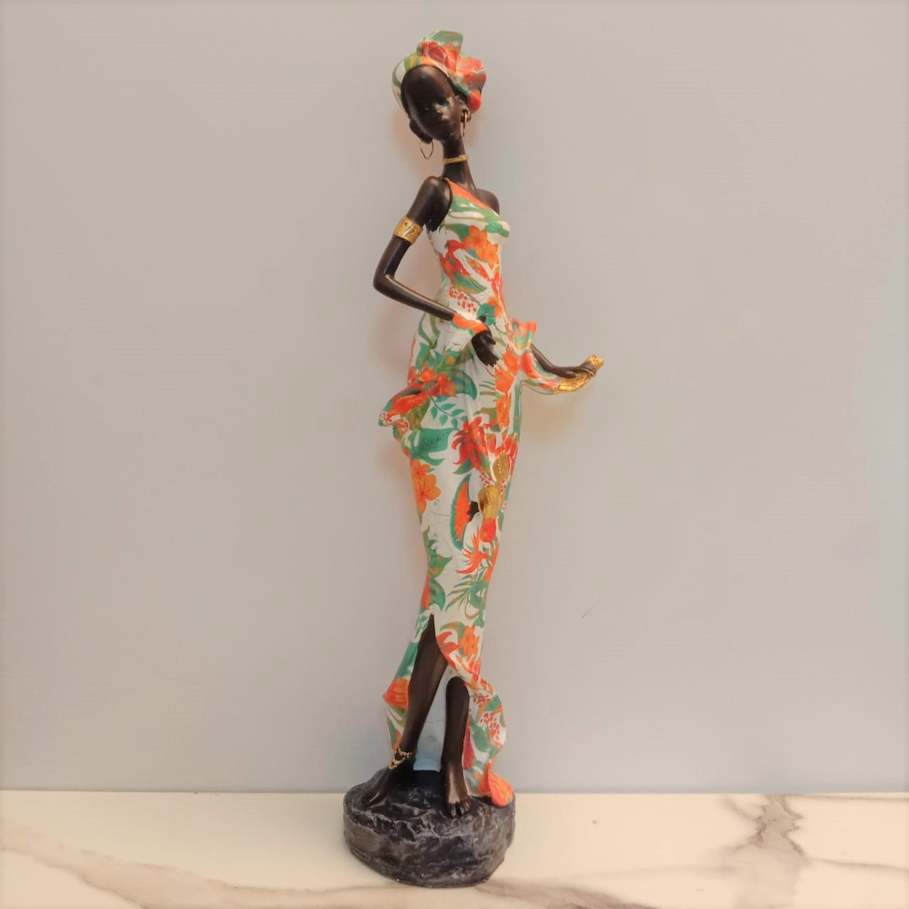 African Queen Statue Decor - waseeh.com