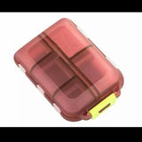 Portable Medicine Drug Pill Box (8) - waseeh.com