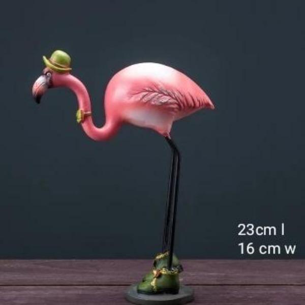 On shoe Flamingo Decor - waseeh.com