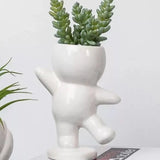 Humanoid Ceramic Pot - waseeh.com