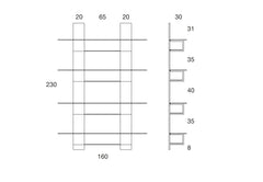 Timeless Vertical Living Lounge Organizer Rack Decor - waseeh.com