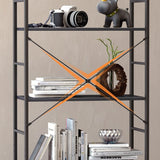 Adriene Standard Living Room Bookcase Organizer Decor Rack - waseeh.com