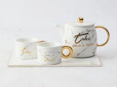 "Take One's Ease" Obsolete Cup Set - waseeh.com