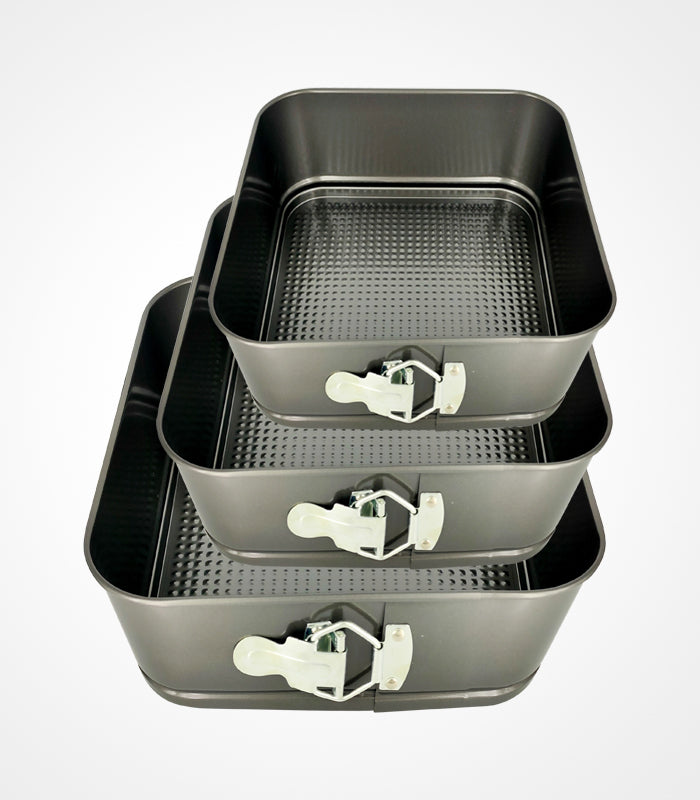 Square Cake Baking Mold (3pcs) - waseeh.com
