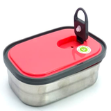 Insulated Stainless Steel Hardcore Plastic Lid Rectangle Food Box - waseeh.com