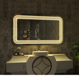 Oblong Rings LED Mirror Decor - waseeh.com