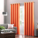 Lavish Tiger Orange Curtains (Lining) - waseeh.com