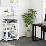 Alvaro Kitchen Moving Trolley Organizer Rack - waseeh.com