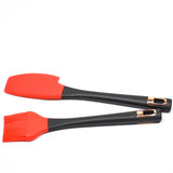 Silicon spatula and brush set - waseeh.com