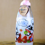 Moo Milk glass bottle - waseeh.com
