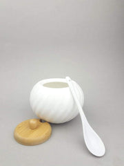 Sensuous Ceramic Home Office Tea Coffee Sugar Pots - waseeh.com