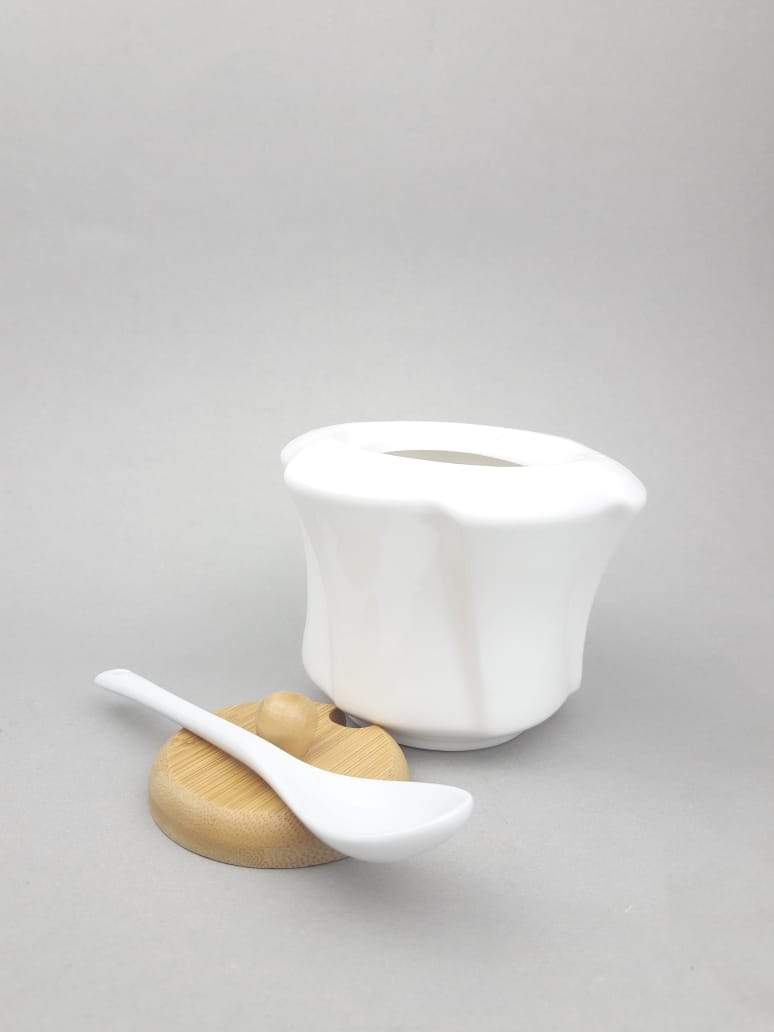 Sensuous Ceramic Home Office Tea Coffee Sugar Pots - waseeh.com