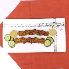 Cynthia Rowley Multipurpose Rectangular Ceramic Dish - waseeh.com