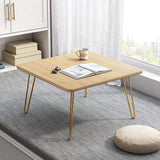 Tatami Living Lounge Center Side Hairpin Tables (Square) - waseeh.com