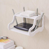 Double Layer Wall Mounted Lounge Living Room Floating Shelve Stand