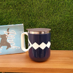 Nordic Diamond engraved Insulated Mugs - waseeh.com
