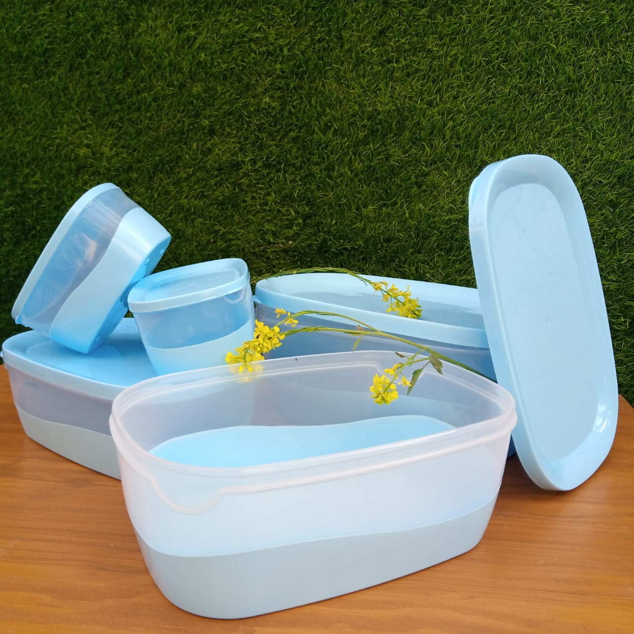 Square Edge Food Containers - waseeh.com