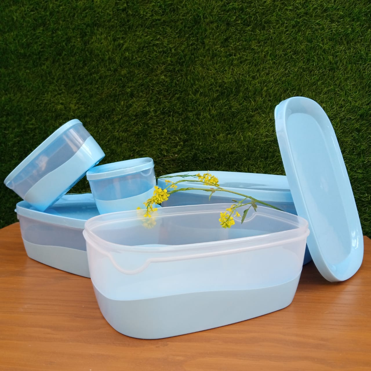 Square Edge Food Containers - waseeh.com